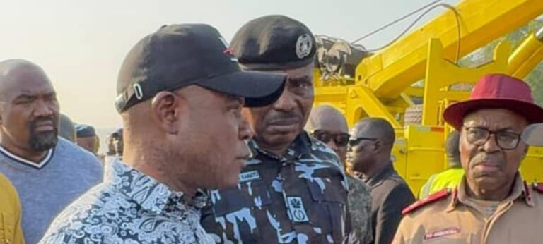 Enugu: Gov Mbah Expresses Shock at Fuel Tanker Accident Scene, Government Takes Over Treatment of Injured Victims
