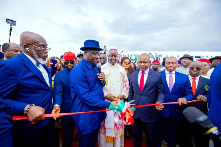 Enugu Air Takes Off: Governor Mbah’s Vision Lifts Enugu into Aviation Spotlight as Tinubu Cheers Bold Milestone