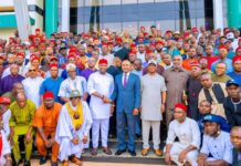 583 Enugu Communities Endorse Governor Mbah, President Tinubu For Second Term Mbah