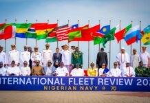 Strong Maritime Legacy: Tinubu Commends Navy At 70, Commissions Three Vessels Tinubu