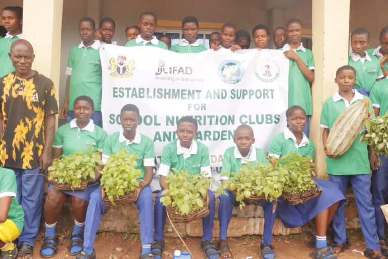 Nutrition Initiative: IFAD-VCDP Launches School Vegetable Gardens In Enugu