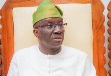 Okpebholo Vows Uncompromising Retaliation As Brazen Kidnapping Incident Shakes Benin City Okpebholo