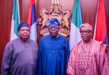President Tinubu Swears In Joseph Tegbe As Power Minister, Sola Enikanolaiye For Foreign Affairs Tinubu