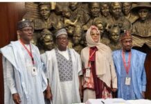 President Tinubu Swears In Eight New Federal Commissioners Tinubu