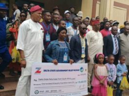 Oborevwori Disburses ₦175 Million To 86 Delta State Returnees From South Africa Oborevwori