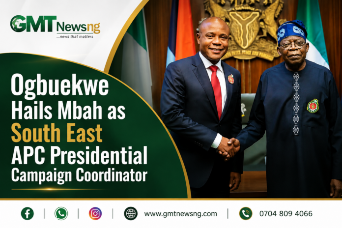 L-R Governor Mbah and President Tinubu