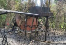 Navy Delivers Major Blow To Illegal Refining Network, Recovers 91,000 Litres Of Crude Oil Navy