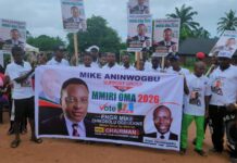 Ogbuekwe Ends Nkanu East Campaign In Nkerefi, Thanks Supporters Ogbuekwe
