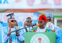 President Tinubu Blames Opposition For Nigeria’s Hunger And Poverty At 2027 Campaign Flag-Off Tinubu