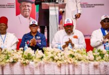 NDC Finances: Party Reports N8.53bn Raised, Pledges Accountability NDC National Chairman Moses Cleopas presents the party’s financial account at the National Executive Council meeting in Abuja ahead of the 2027 elections.