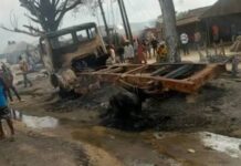 Odukpani Tanker Fire: Police Confirm One Dead, Several Vehicles Affected Odukpani